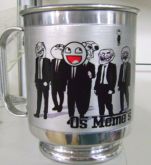 caneca de aluminio personalizada