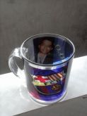 caneca de vidro personalizada com sua imagem