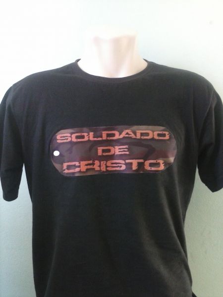 camiseta soldado de Cristo